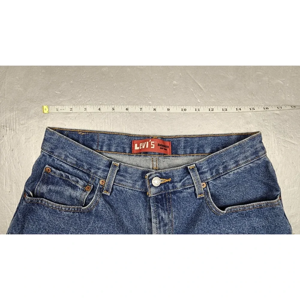 Levis 550‎ Jeans Relaxed Fit Mens 33x28 Y2k Baggy 100% Cotton Medium Wash Denim